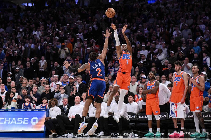 Thunder’s SGA Hits Clutch Shot to Beat Knicks, Secures Playoff Berth